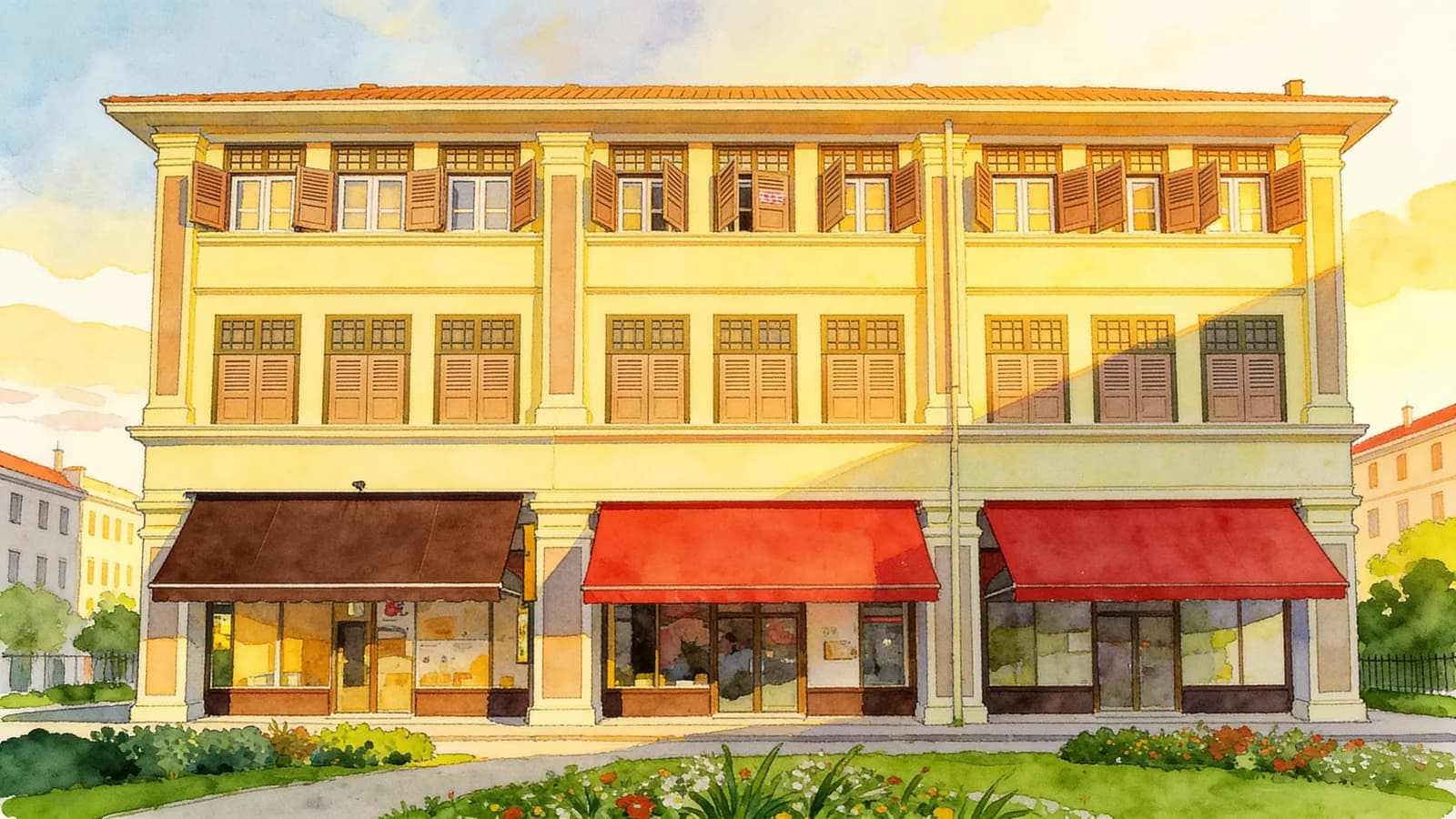 Liang Seah Court, an apartment in Downtown Core. Illustration is AI-generated.