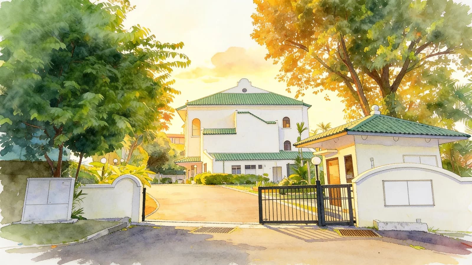 Espana, an apartment in Novena. Illustration is AI-generated.