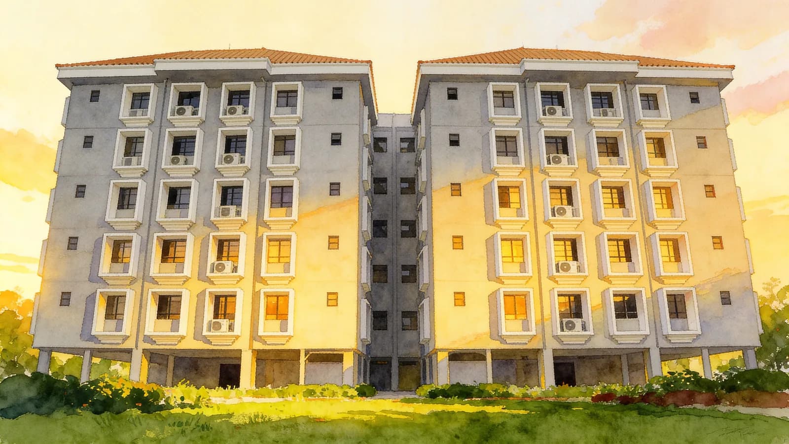 Guillemard View, an apartment in Geylang. Illustration is AI-generated.