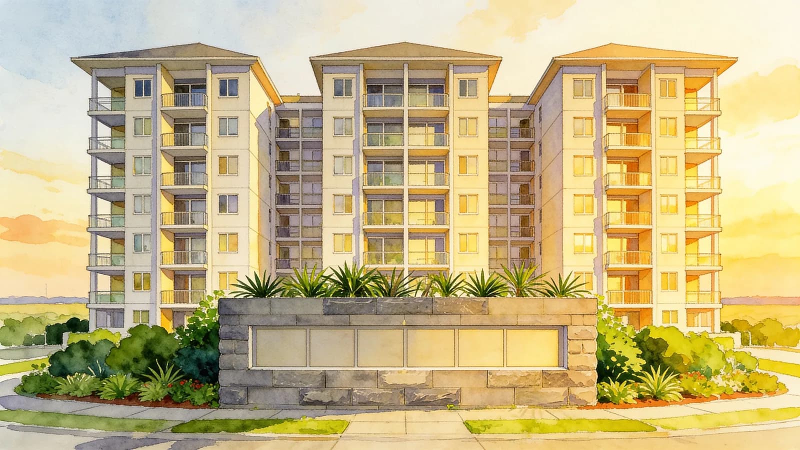 Murano, a condominium in Queenstown. Illustration is AI-generated.