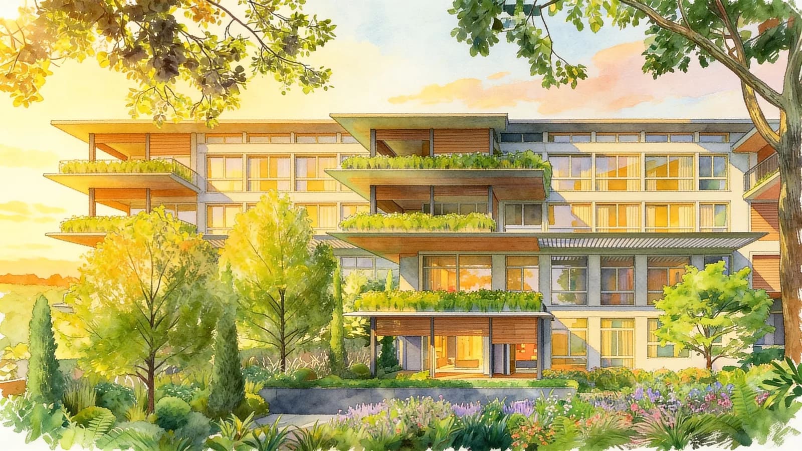 15 Holland Hill, a 12-storey condominium in Bukit Timah. Illustration is AI-generated.
