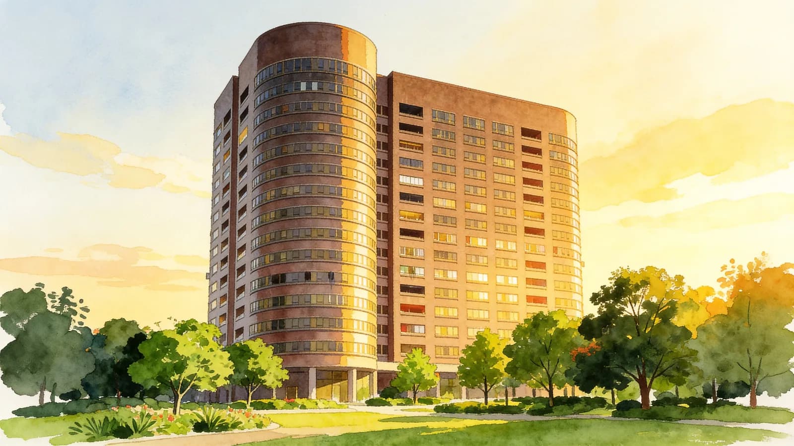 Orchard Bel Air, a condominium in River Valley. Illustration is AI-generated.