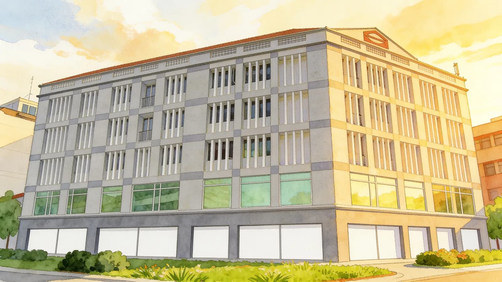 Kim Hoe Point, an apartment. Illustration is AI-generated.