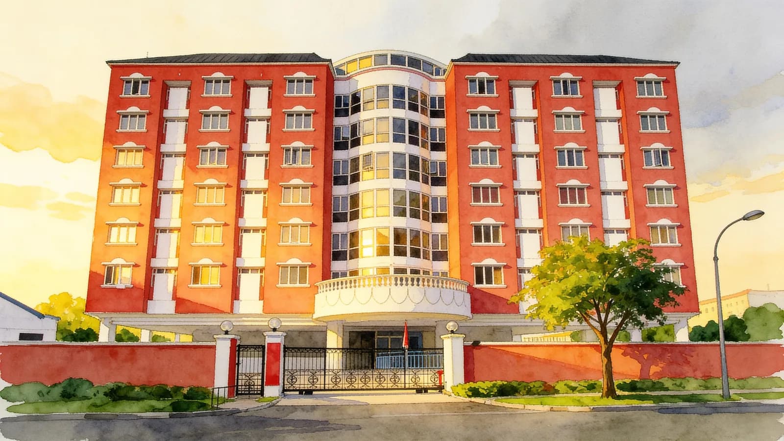 St Francis Court, an apartment in Kallang. Illustration is AI-generated.