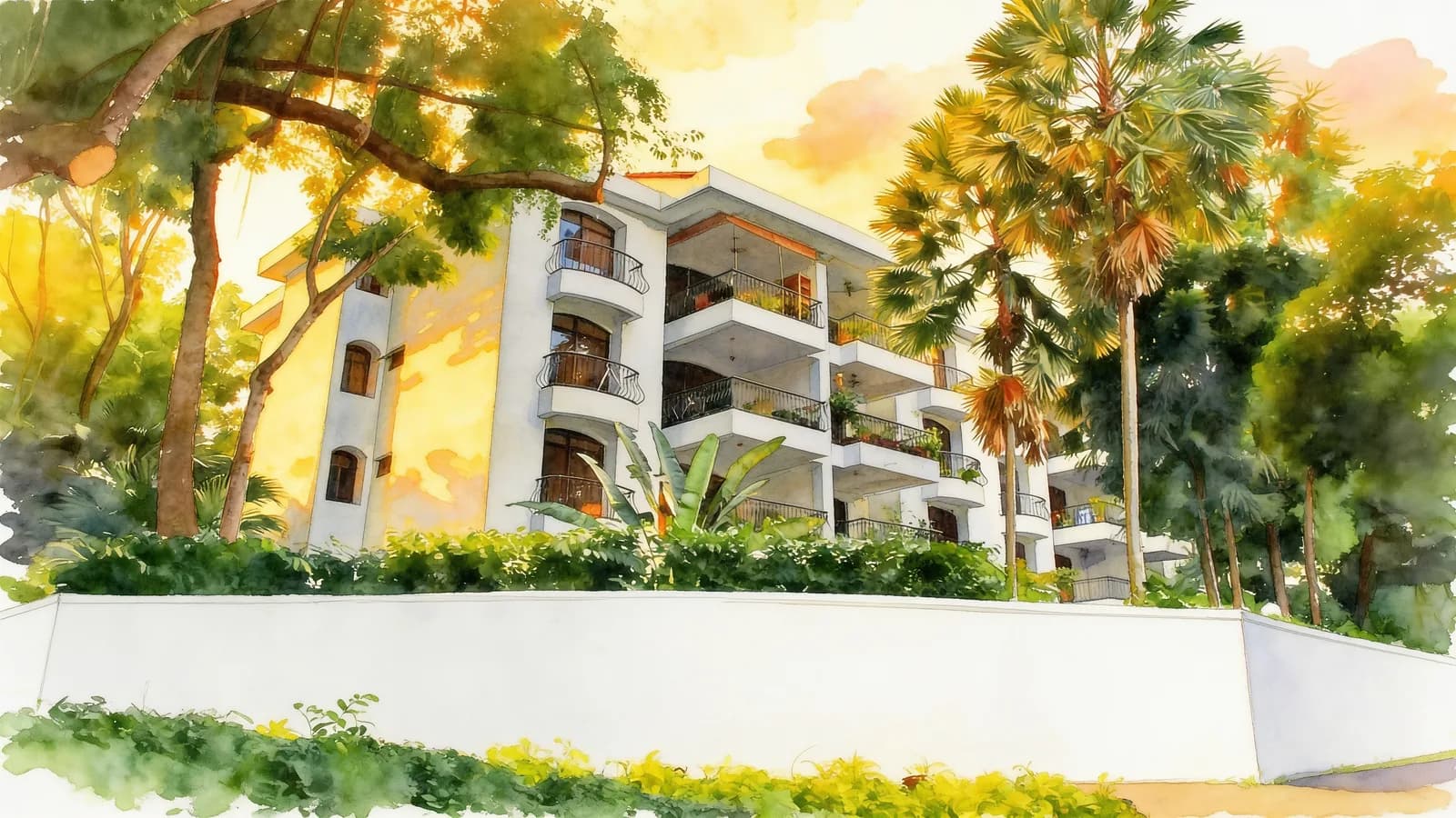Tanglin Park, a condominium in Tanglin. Illustration is AI-generated.