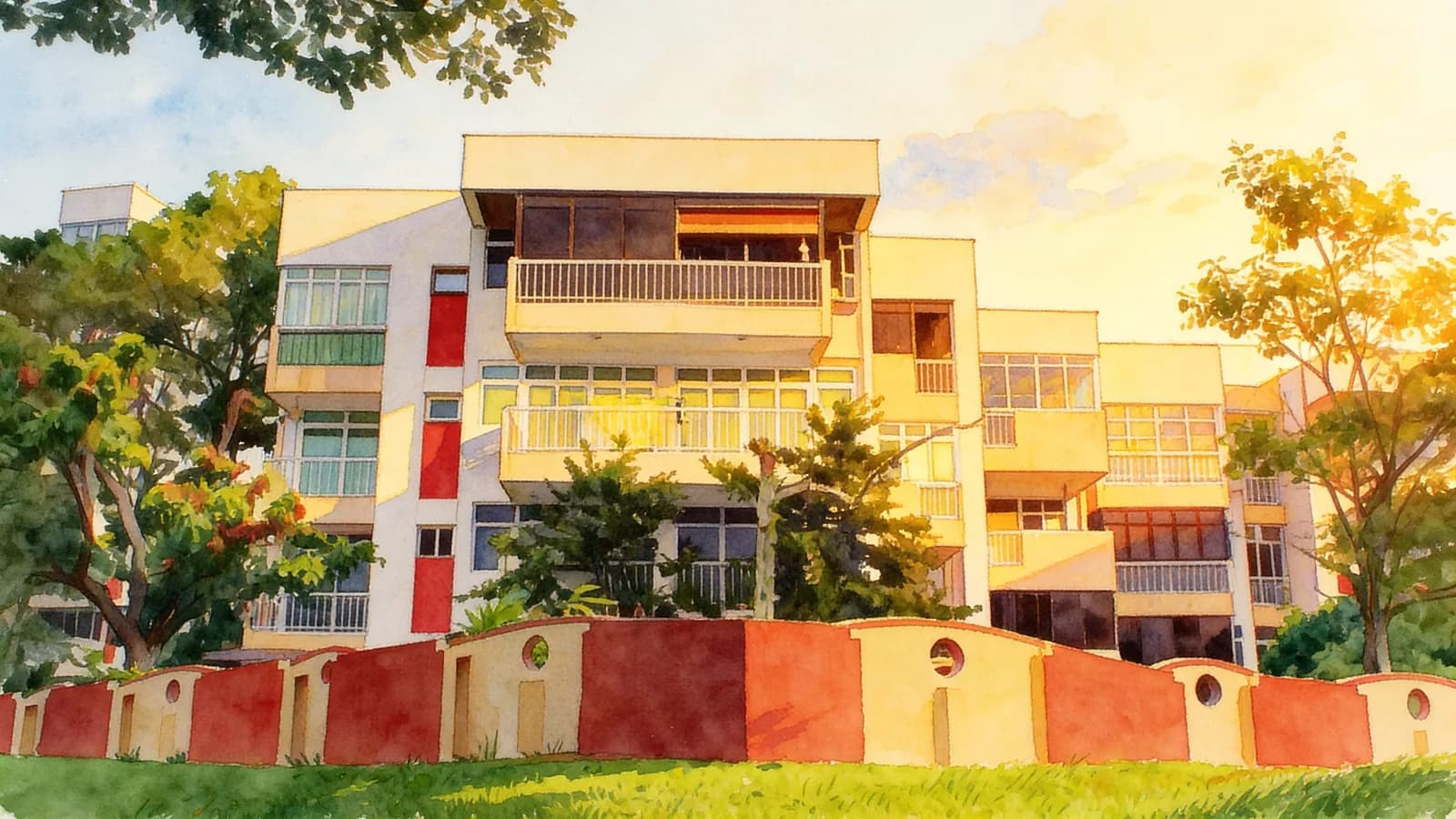 Thomson Grove, a condominium in Ang Mo Kio. Illustration is AI-generated.
