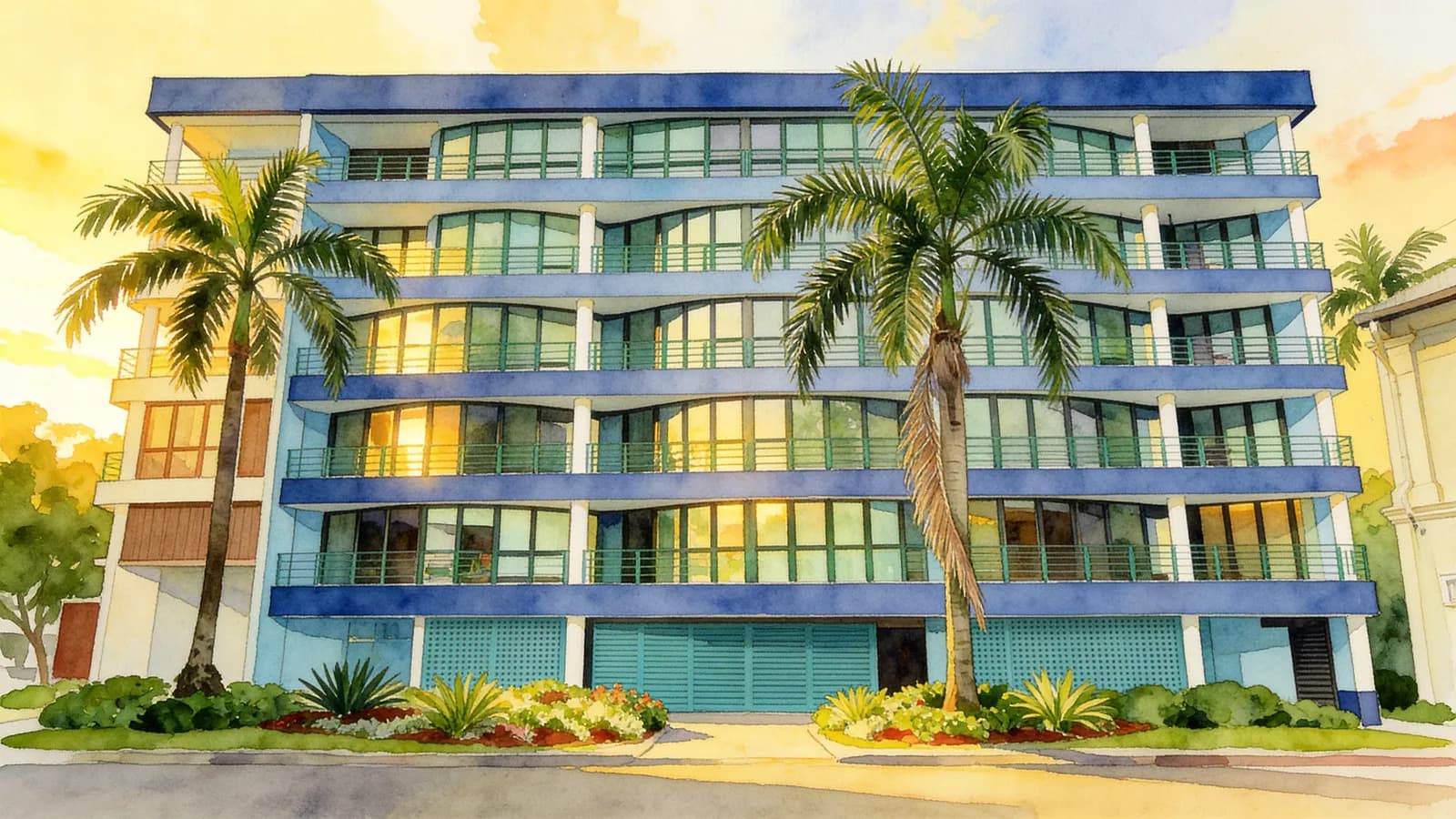 Residency @ Mount Sophia, an apartment in Rochor. Illustration is AI-generated.