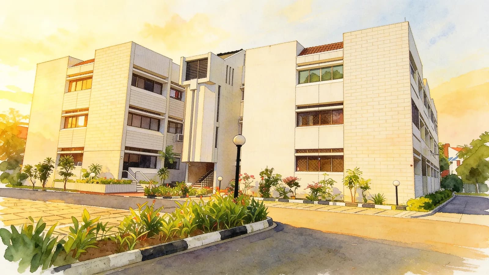Dong Xing Court, a condominium in Bedok. Illustration is AI-generated.