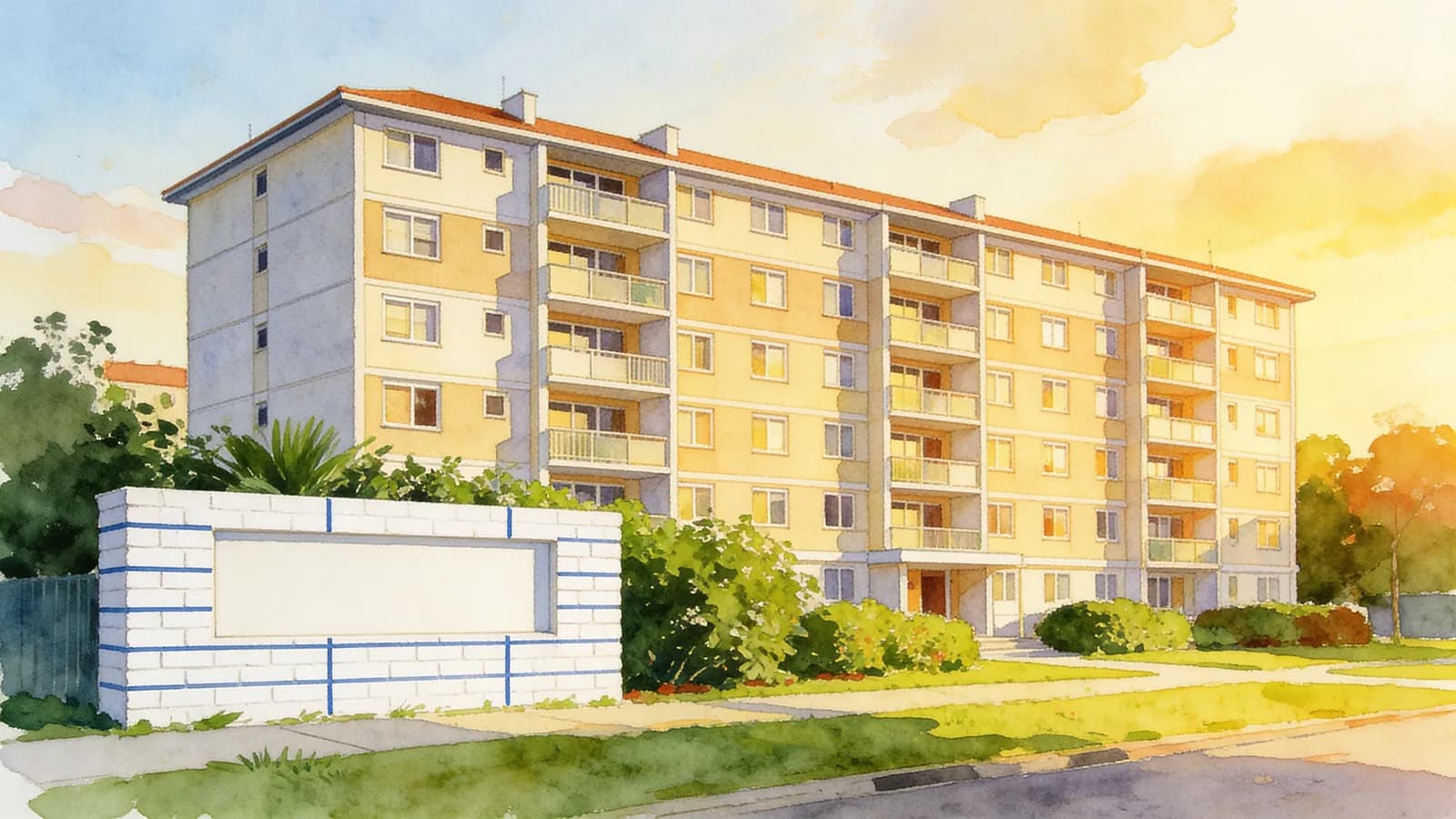 The Cotz, an apartment in Bedok. Illustration is AI-generated.