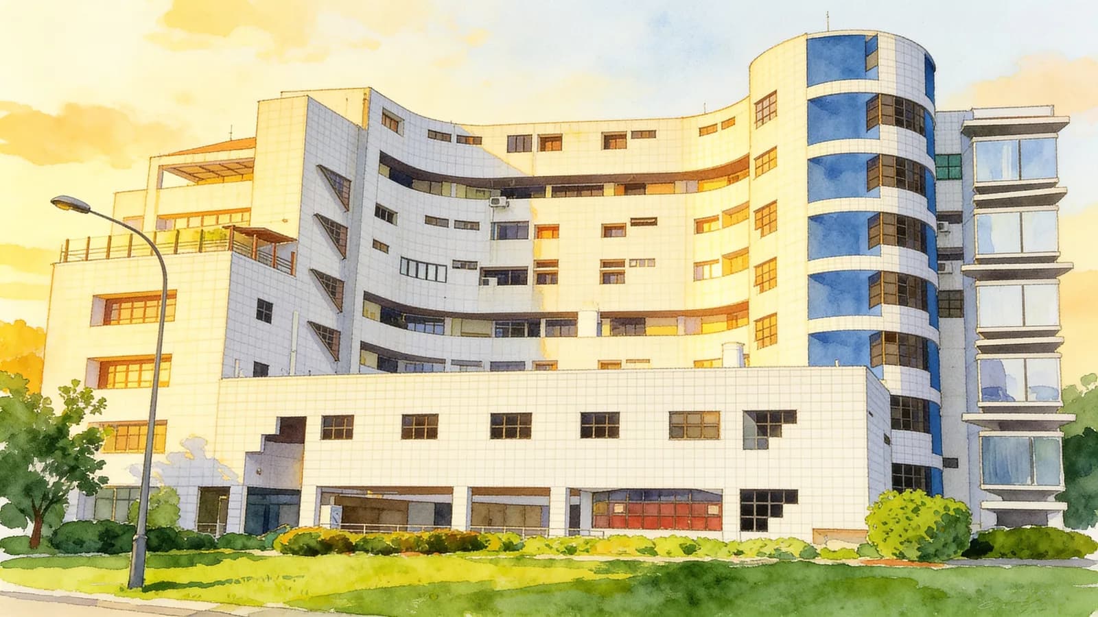 Telok Blangah House, an apartment in Bukit Merah. Illustration is AI-generated.