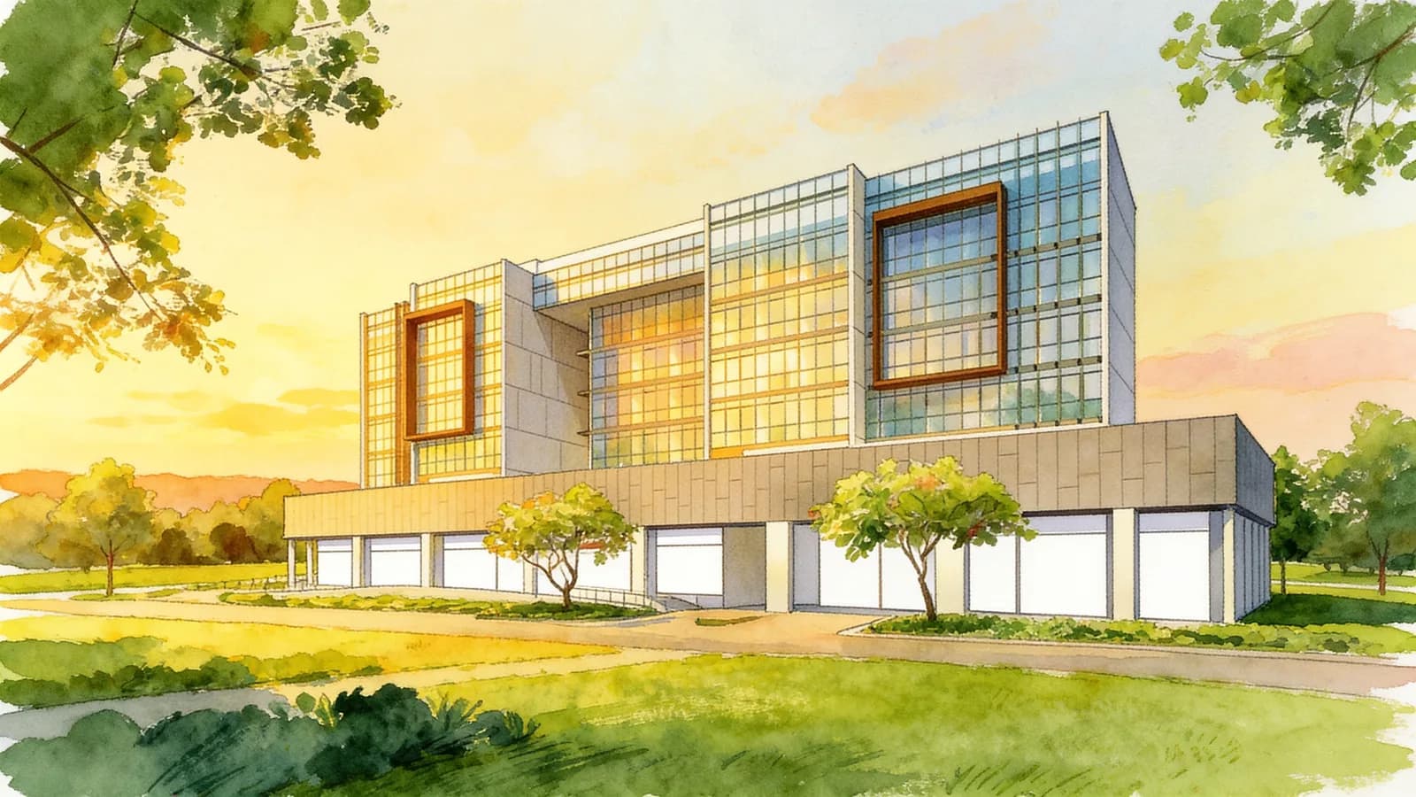The Citron, a 6-storey apartment in Kallang. Illustration is AI-generated.