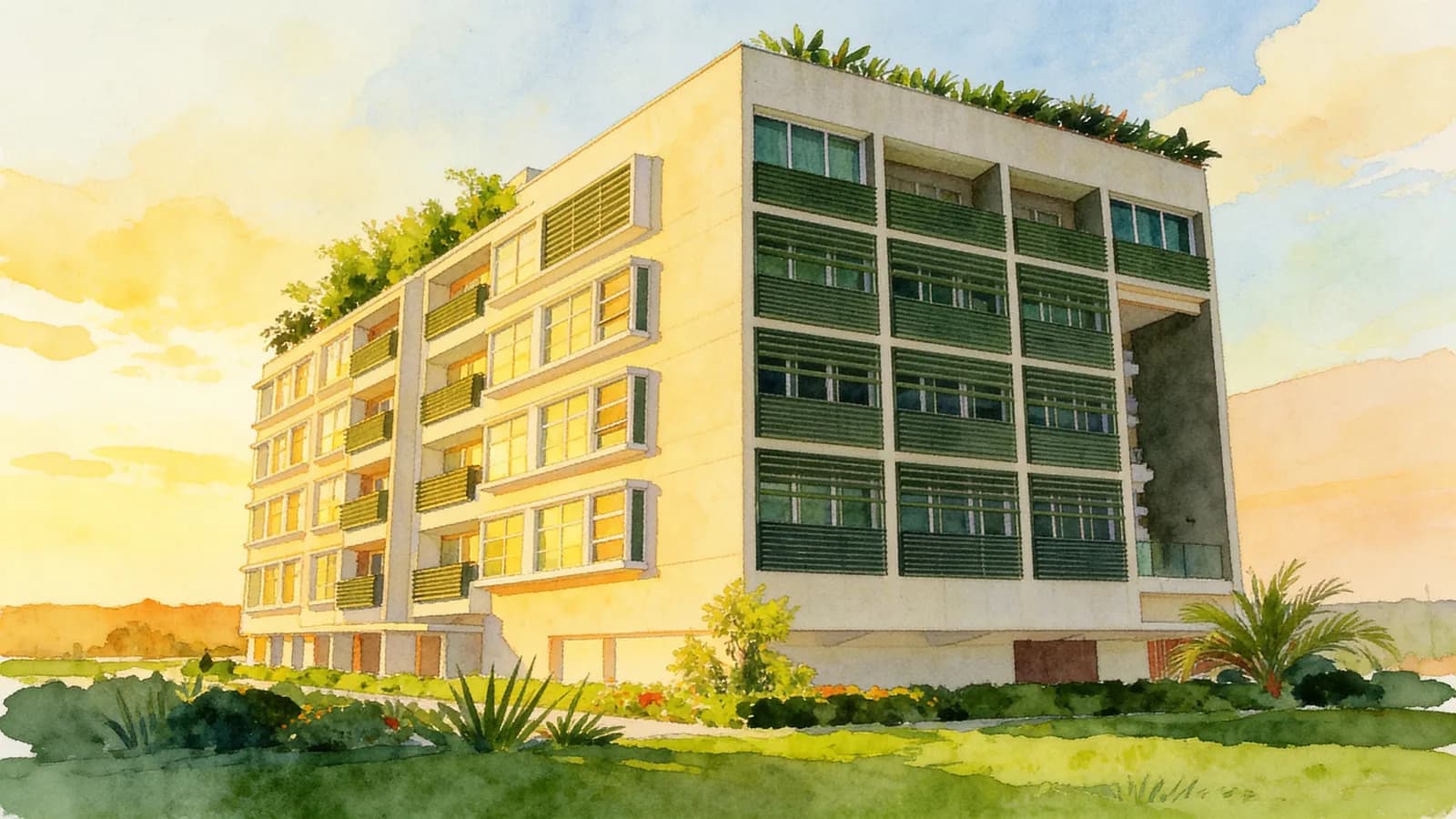 D'gallery, an apartment in Bedok. Illustration is AI-generated.