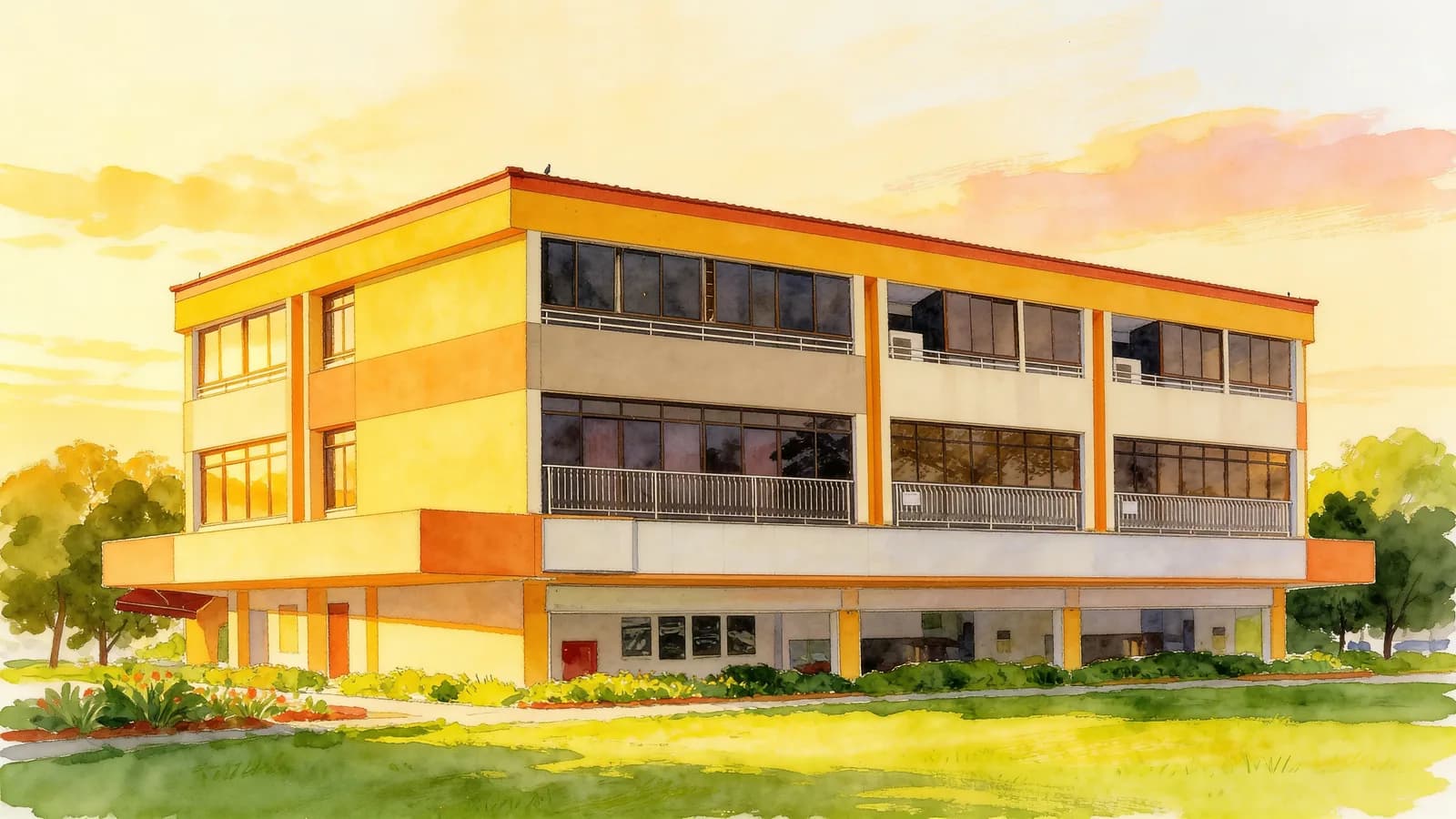 Hong Heng Garden, an apartment in Yishun. Illustration is AI-generated.