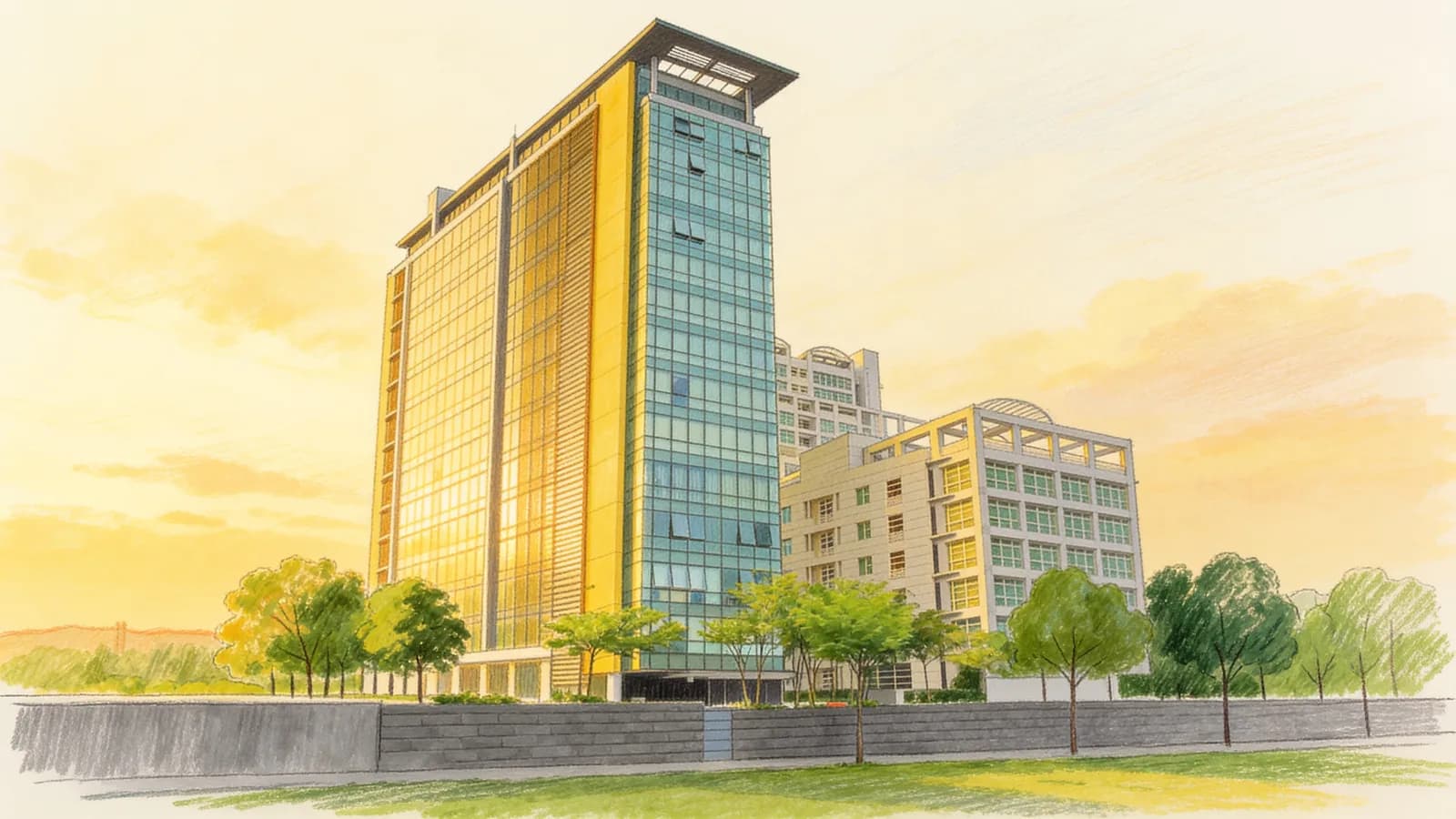The Abode At Devonshire, a 14-storey condominium in River Valley. Illustration is AI-generated.