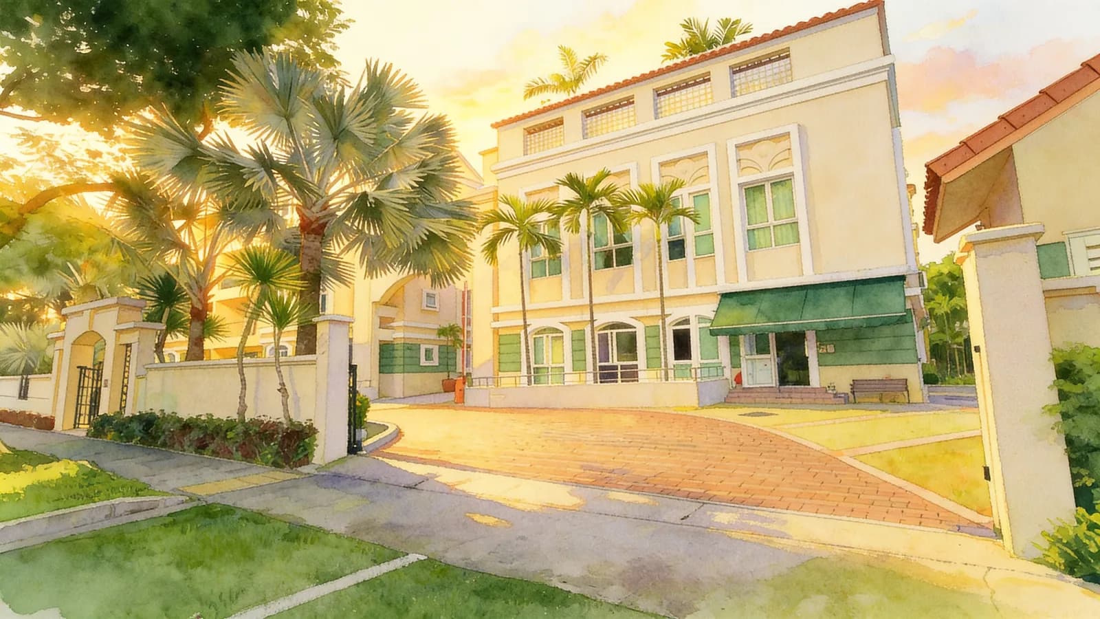 Sixth Avenue Ville, a condominium in Bukit Timah. Illustration is AI-generated.