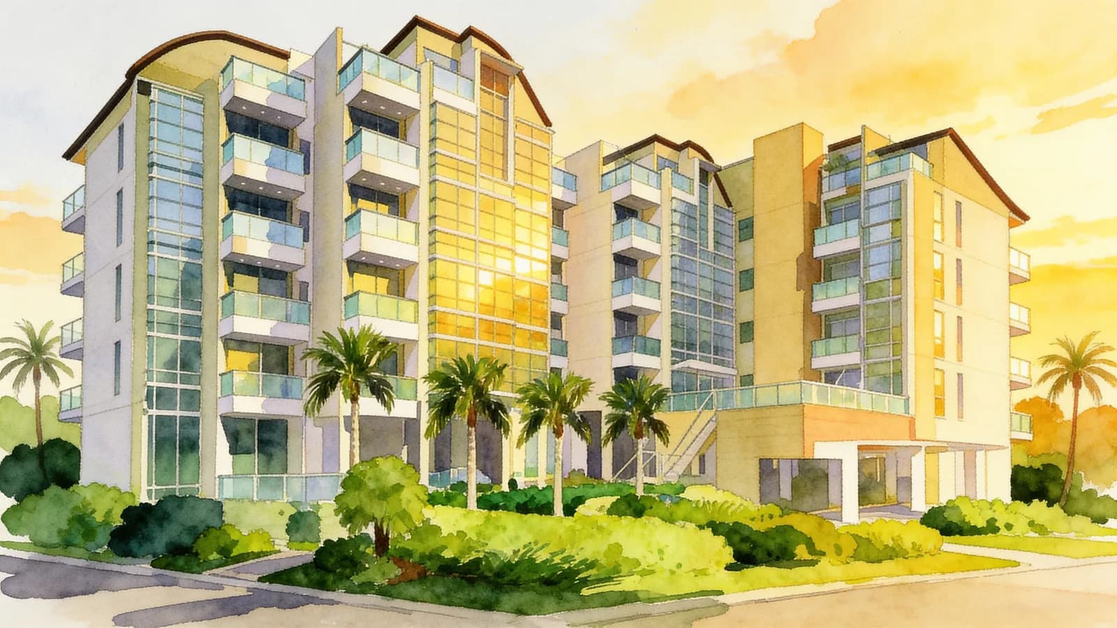 The Geranium, an apartment in Geylang. Illustration is AI-generated.