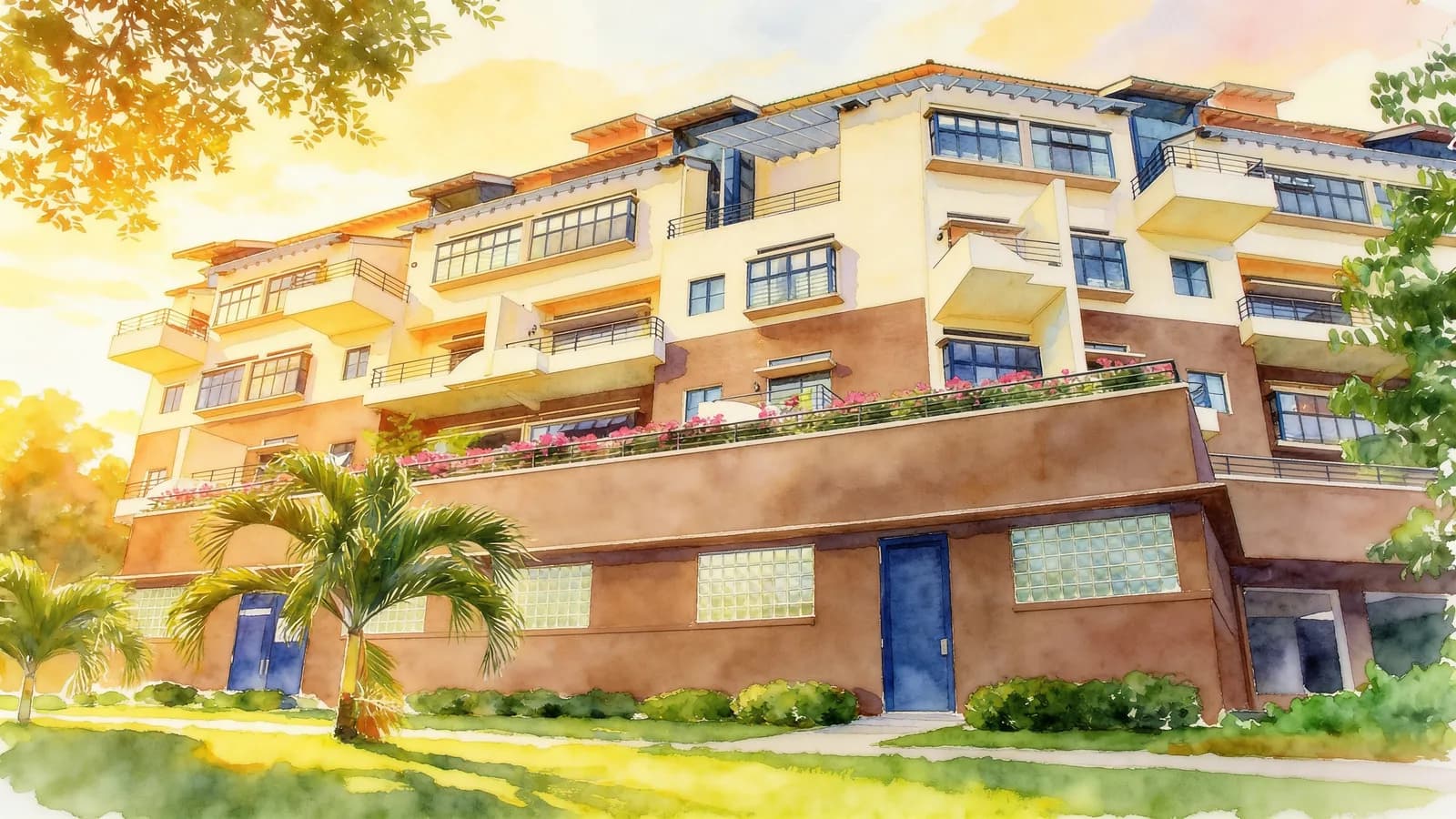 Nineteen Shelford Road, a 10-storey condominium in Bukit Timah. Illustration is AI-generated.