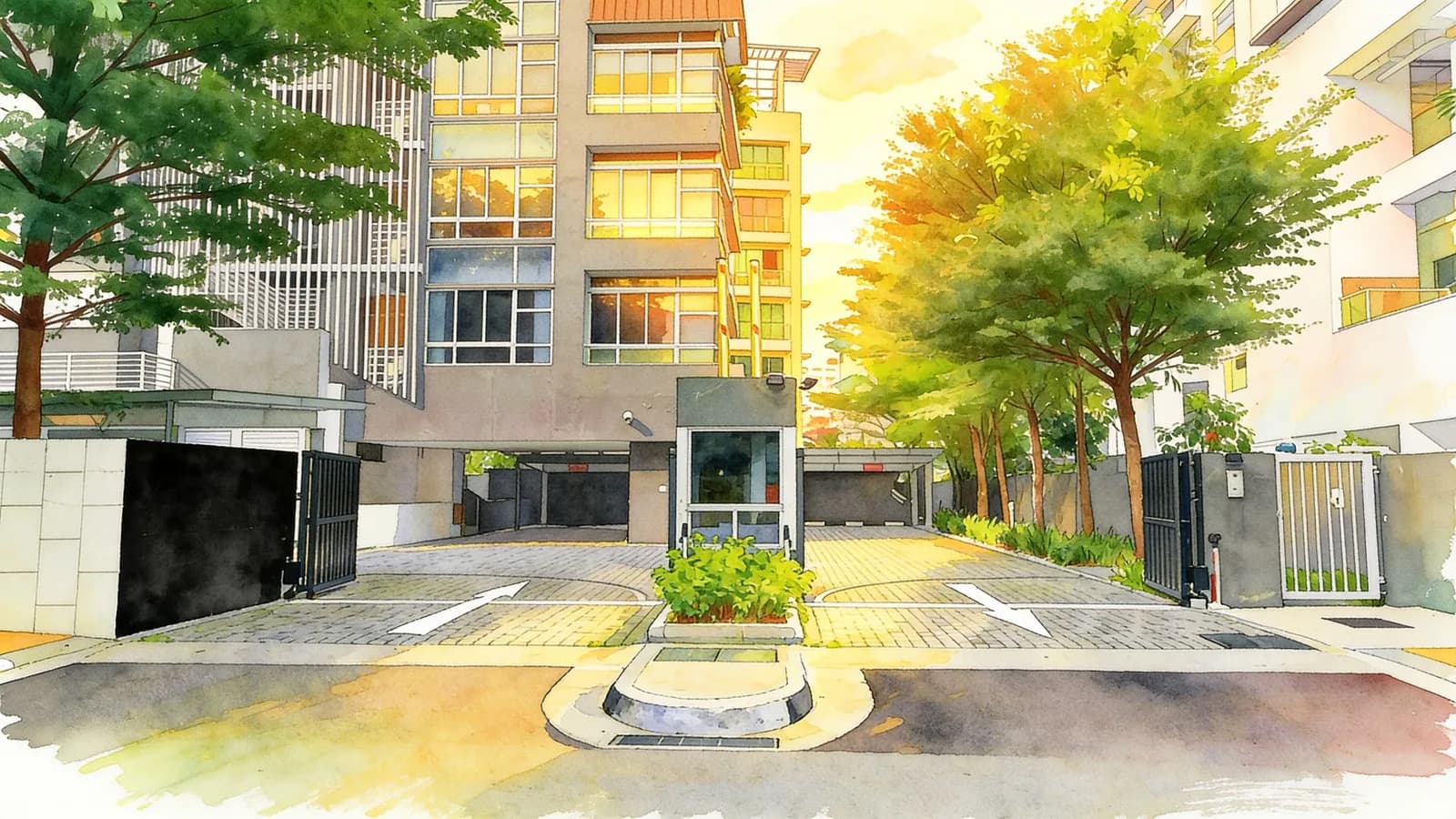 Platinum Edge, an 18-storey apartment in Toa Payoh. Illustration is AI-generated.
