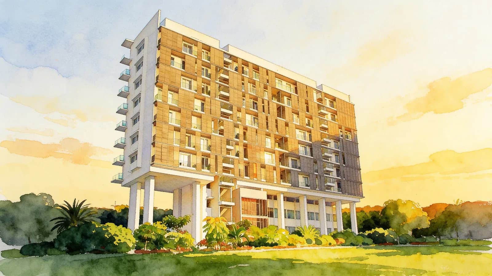 Three Three Robin, an apartment in Tanglin. Illustration is AI-generated.