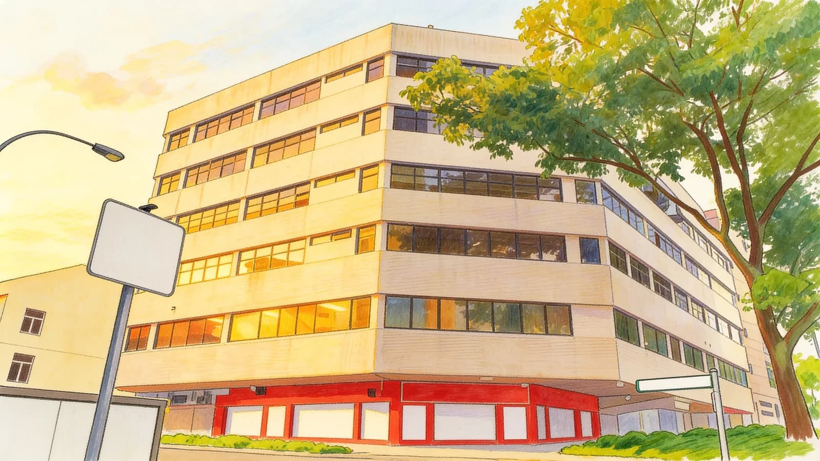 The 101, an apartment in Downtown Core. Illustration is AI-generated.