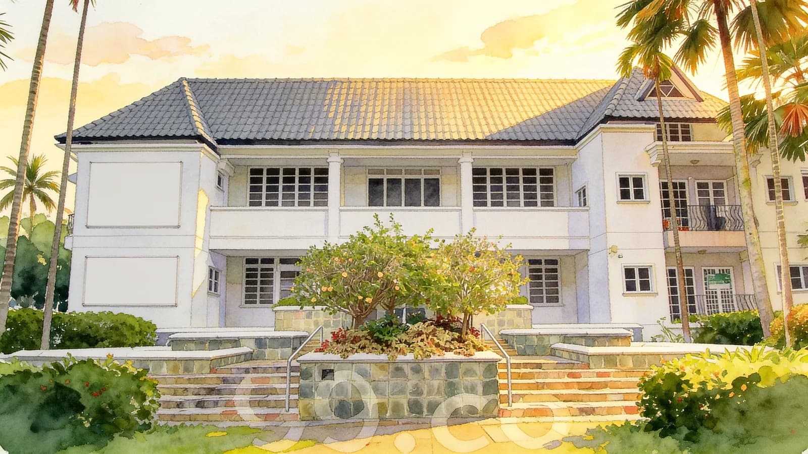 La Meyer, a condominium in Marine Parade. Illustration is AI-generated.