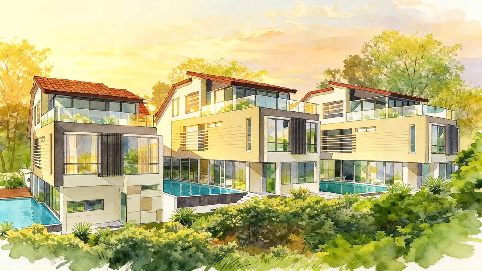 Dunsfold 18, a detached house. Illustration is AI-generated.
