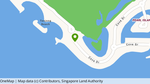 Map showing the location of Seven Palms Sentosa Cove