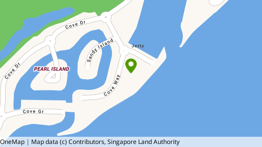 Map showing the location of Cape Royale