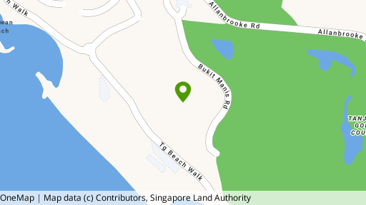 Map showing the location of Sofitel Singapore Sentosa Resort & Spa