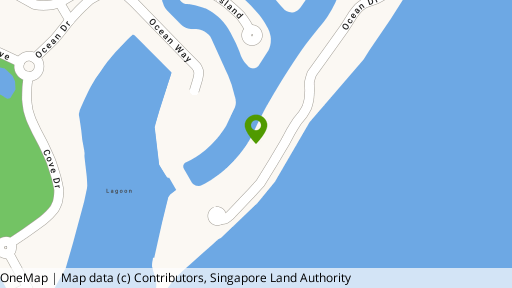 Map showing the location of The Coast At Sentosa Cove