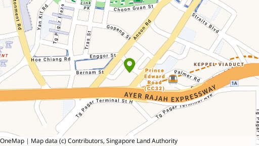 Map showing the location of 76 Shenton