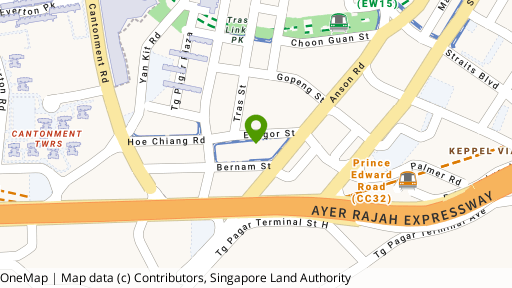 Map showing the location of Former Realty Centre