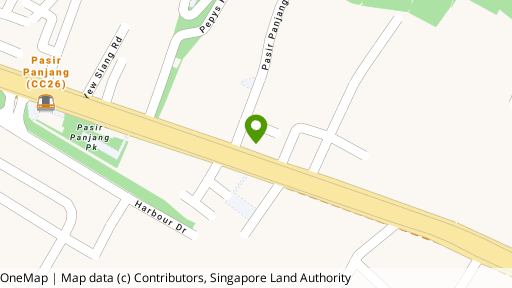 Map showing the location of 100 Pasir Panjang