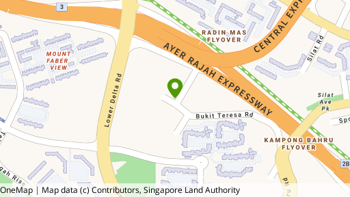 Map showing the location of Teresa Villas