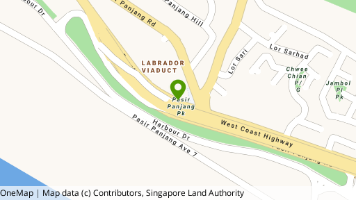 Map showing the location of Pebble Breeze