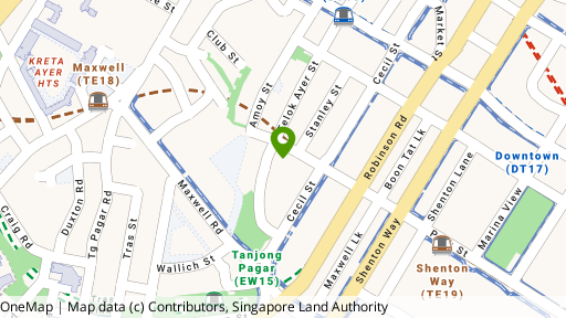 Map showing the location of The Clift