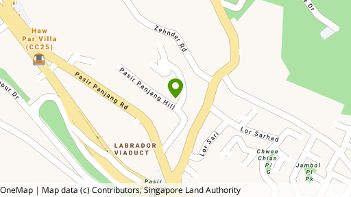 Map showing the location of Pleasant Hill Lodge