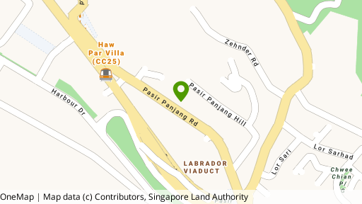Map showing the location of West Shore Residences