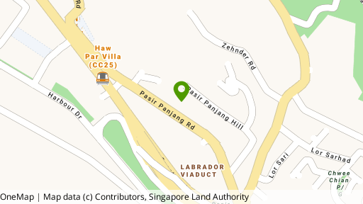 Map showing the location of Horizon Residences