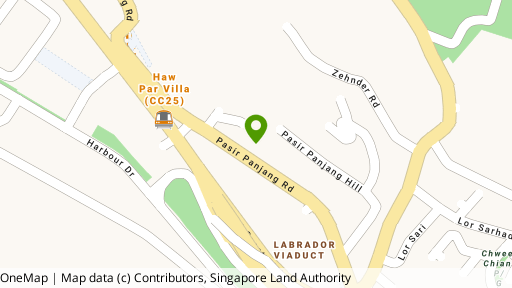 Map showing the location of Sunstone Hill