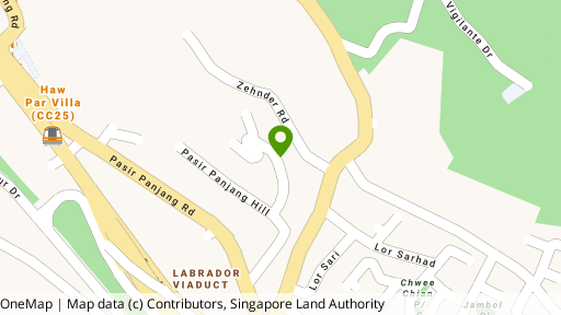 Map showing the location of 27A Pasir Panjang Hill