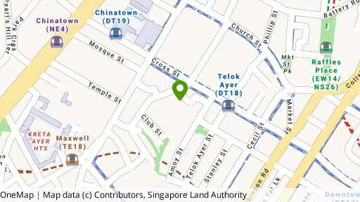 Map showing the location of Allan Ville