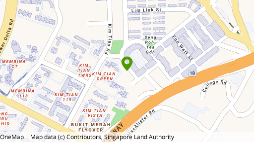 Map showing the location of Yong Siak Court