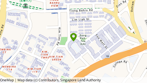 Map showing the location of 78 Moh Guan Terrace