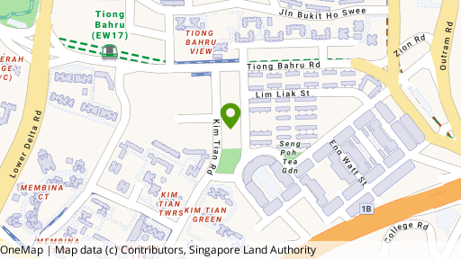 Map showing the location of Highline Residences