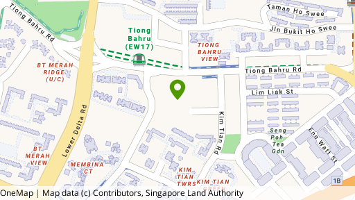 Map showing the location of Central Green Condominium