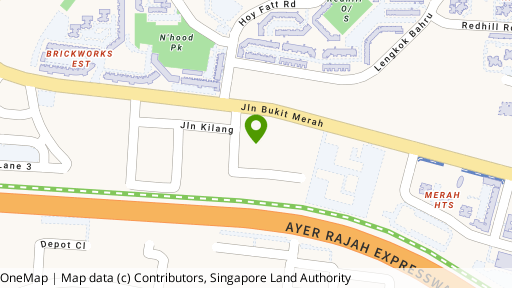Map showing the location of Pacific Tech Centre (Terminated)
