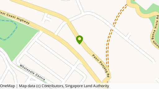 Map showing the location of The Harbour Residences