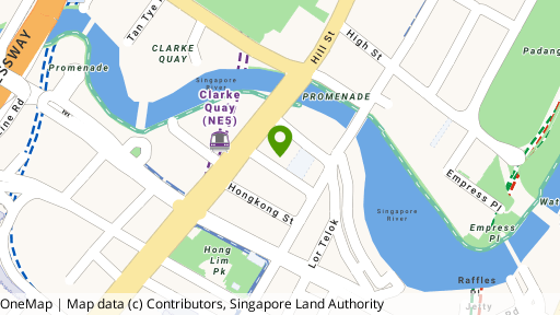 Map showing the location of 18/A-D Carpenter Street