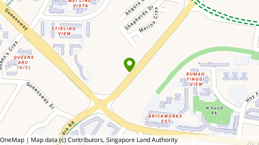 Map showing the location of Anchorpoint Shopping Centre